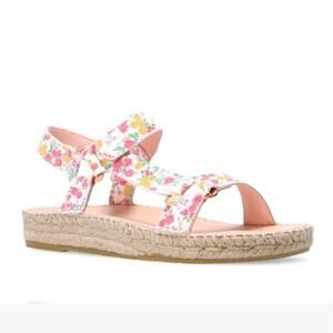 NIB LoveShackFancy x Manebi Cottagecore Floral Hiking Espadrilles Size 9